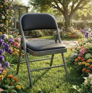 Office Chairs; Foldable Black Outdoor Home Chairs