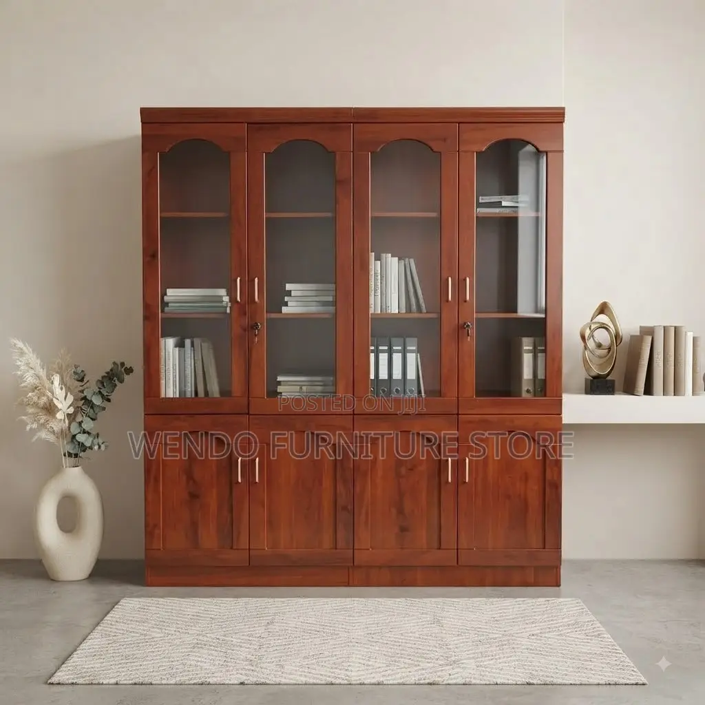 Office Cabinet; Brown Executive Storage Office Unit