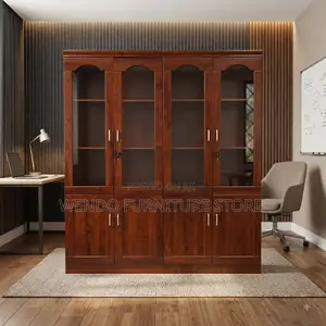 Office Cabinet; Brown Executive Storage Office Unit