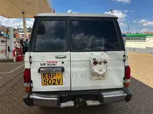 Toyota Land Cruiser 2001 White