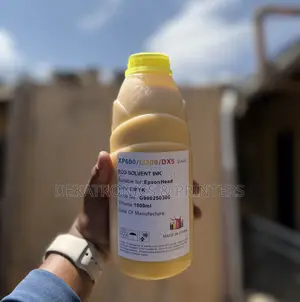 Yinghe Yellow Ecolvent Inks Best for Epson Xp600 I3200 Dx5 Dx7 Heads