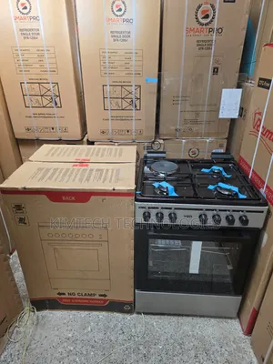 60*60 VON Cooker 3 Gas + 1 Electric Standing Cooker