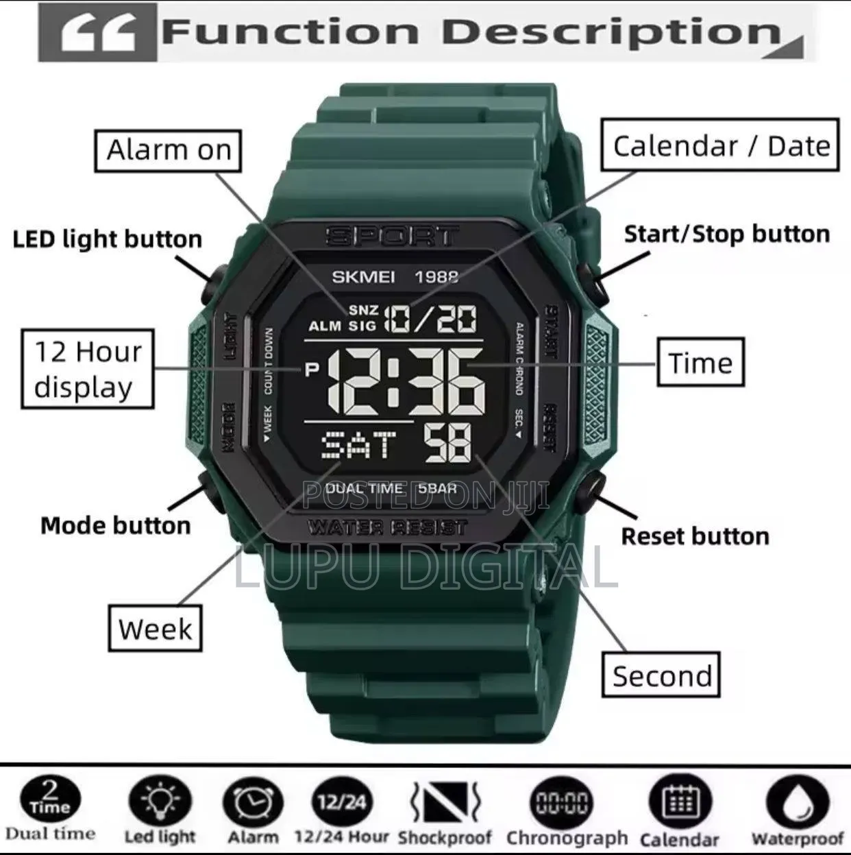 Skmei Sports Watch #1988