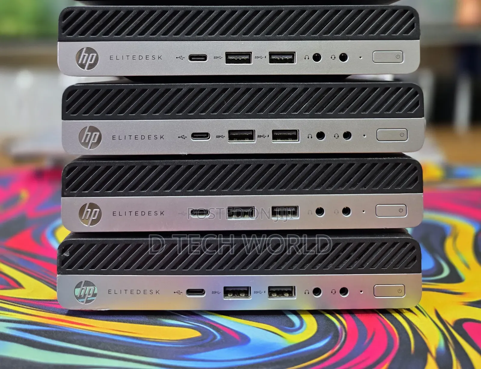 Desktop Computer HP EliteDesk 705 8GB AMD Ryzen 5 SSD 256GB