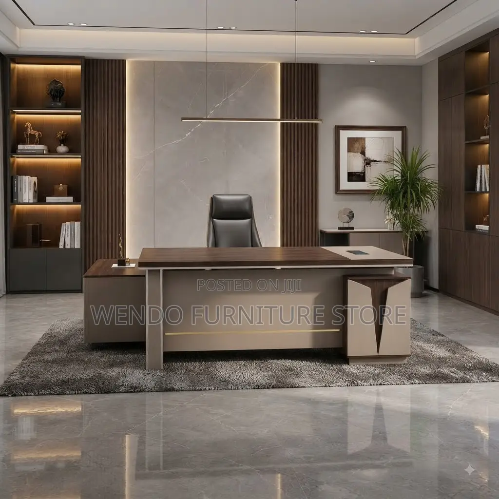 Office Desk; 160cm Executive Senior Office Managers Desk