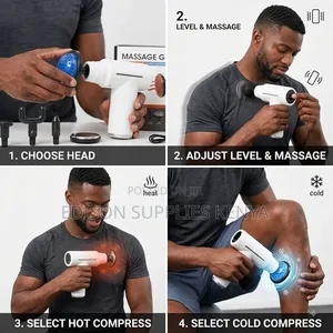 Hot Cold Compress Massage Gun - Pro Muscle Recovery Kit
