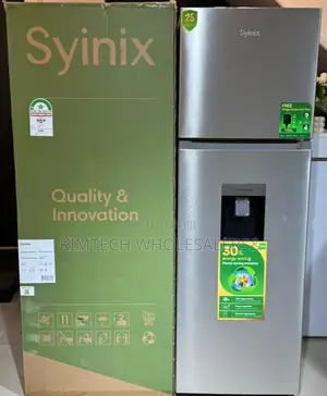 SYINIX Double Door Refrigerator No Frost 257 Litres