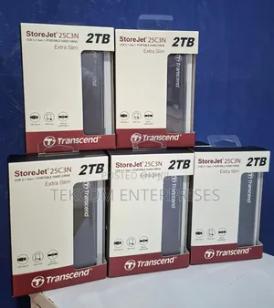 Transcend 2TB External Portable Hard Drive (25C3N)