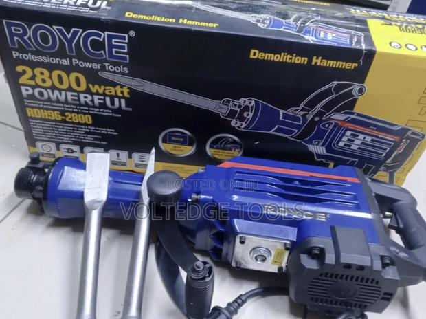 Royce 2800W Professional Demolition Hammer(Jackhammer/ Breaker)