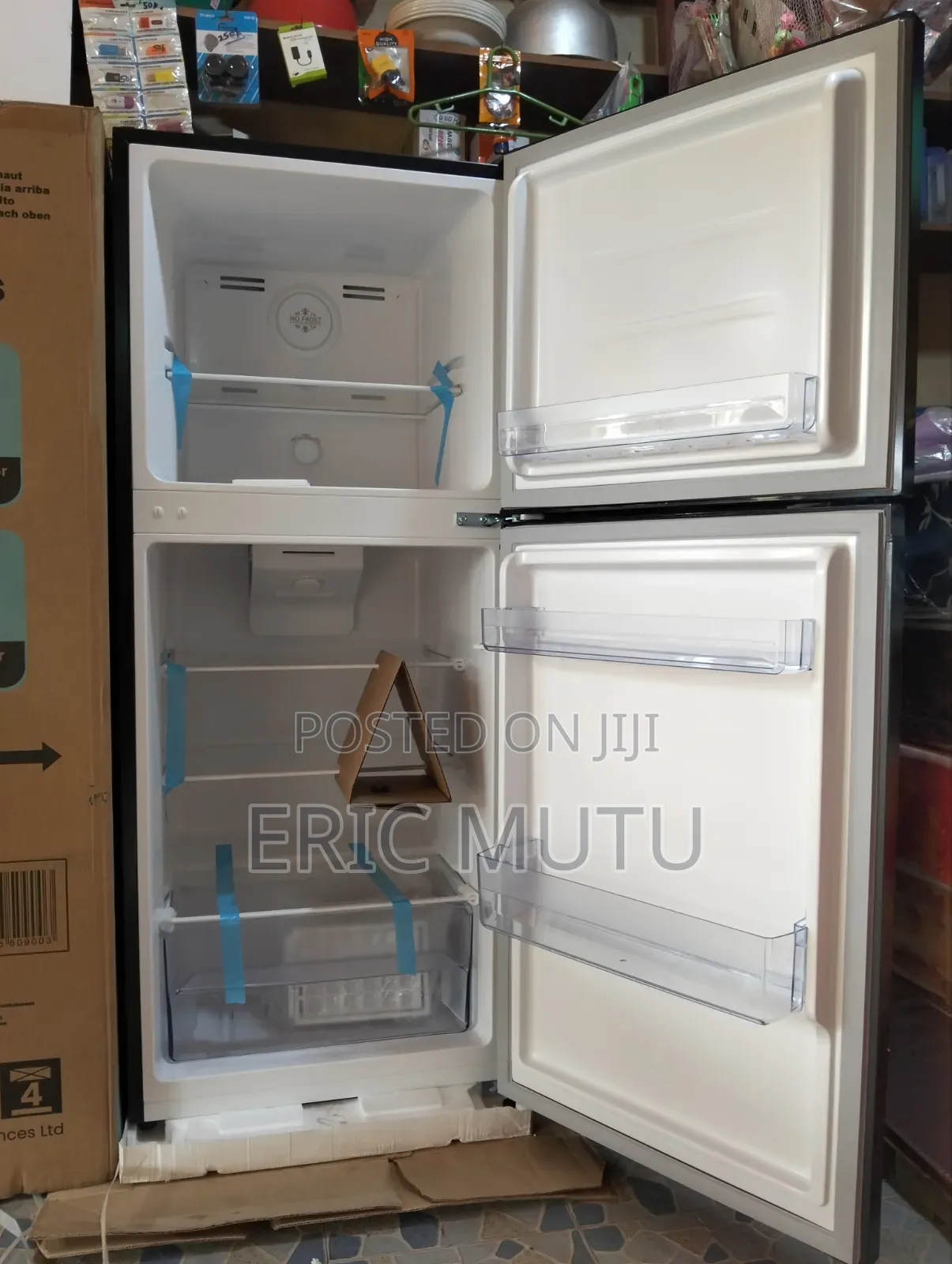Double Door Fridge Von