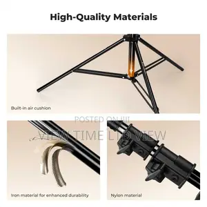 K F Concept 2.8m Air-Cushioned Heavy Duty Light Stand