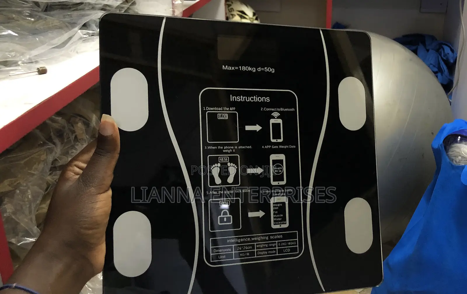 BMI Intelligence Weighing Scales* Bluetooth Weighing Scale*