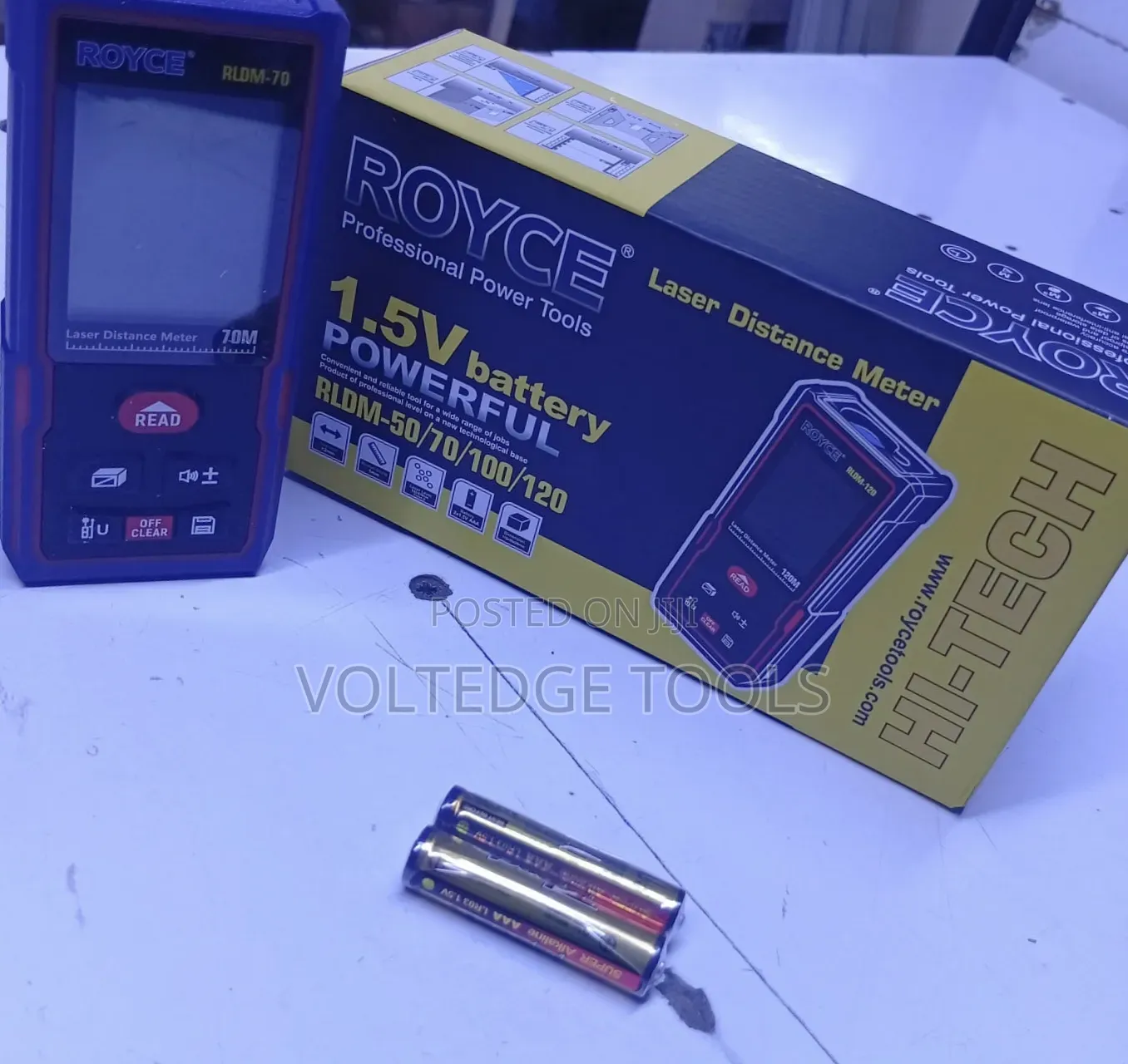 Royce RLDM-70 Professional Laser Distance Meter (70m)