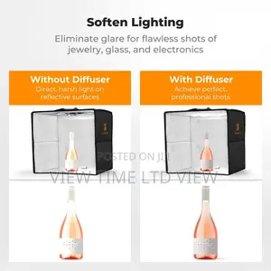 K F Concept 40cm Photography Light Box With 6 Backdrops