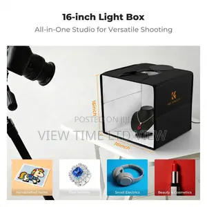 K F Concept 40cm Photography Light Box With 6 Backdrops