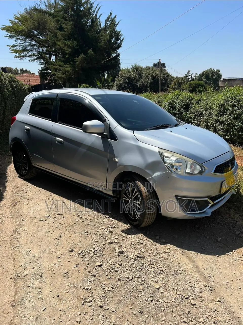Mitsubishi Mirage ES 2017 Gray