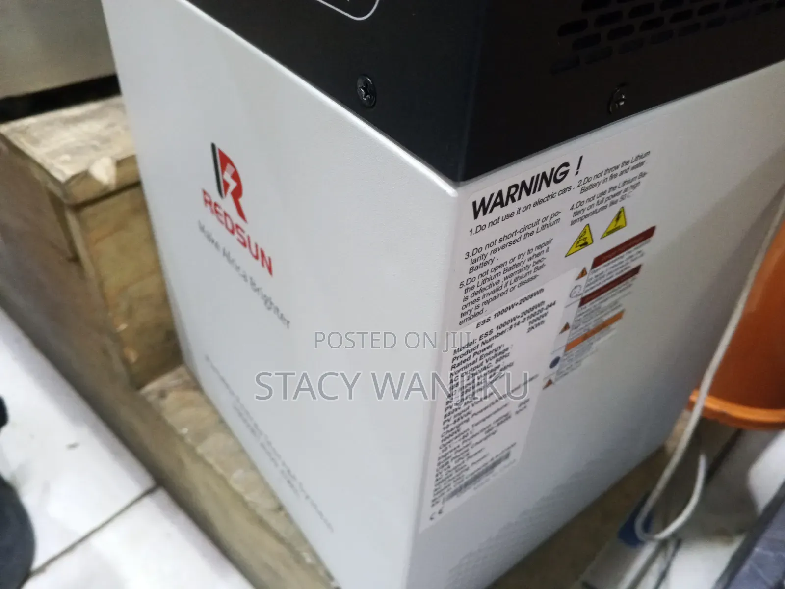 2 kWh Red Sun Storage System