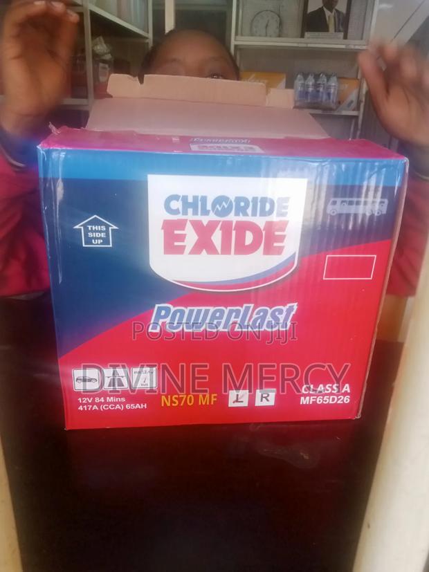 Battery Ns70 Chloride Exide - thumbnail 2