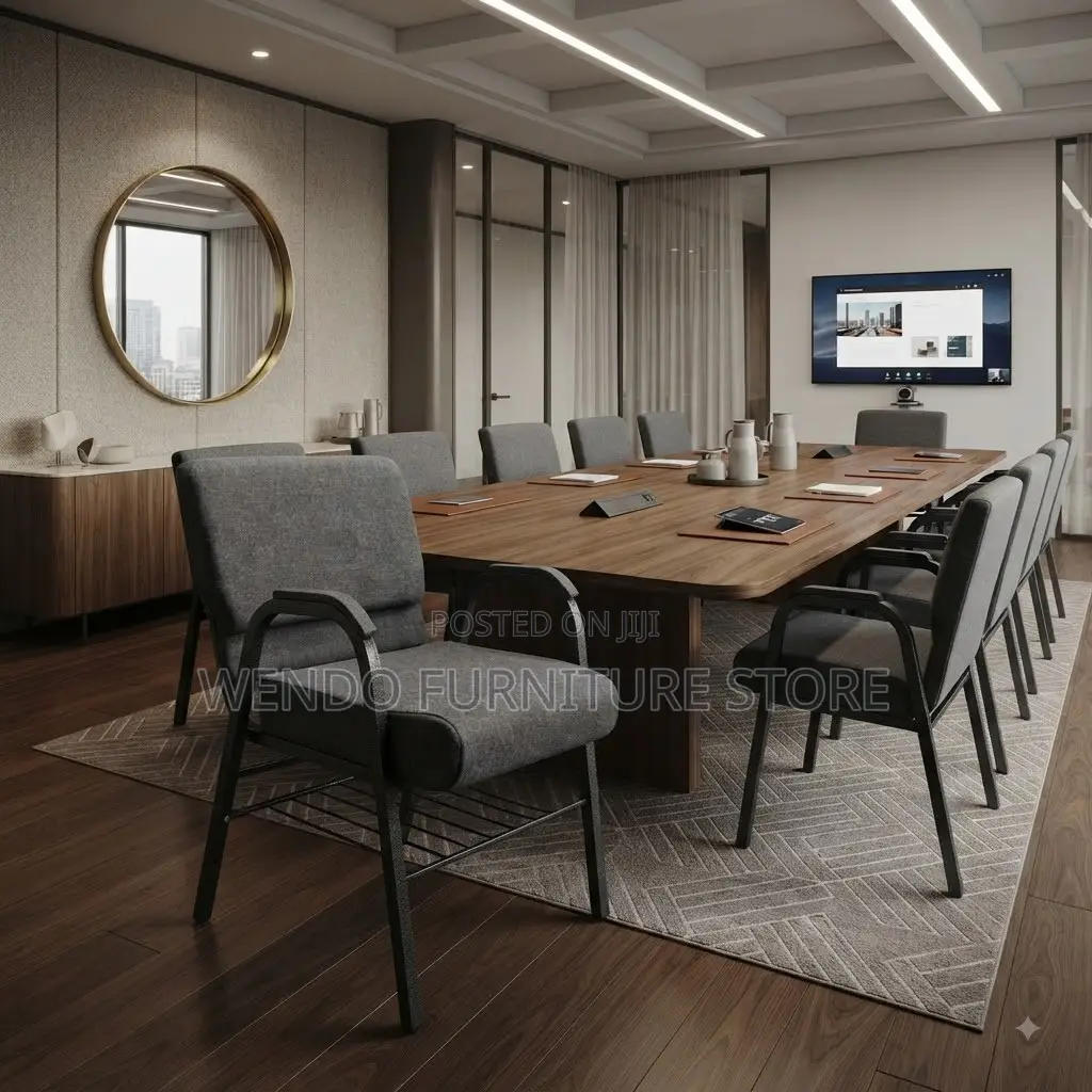 Office Chairs; Mid Back Heavy Leather Church Chairs