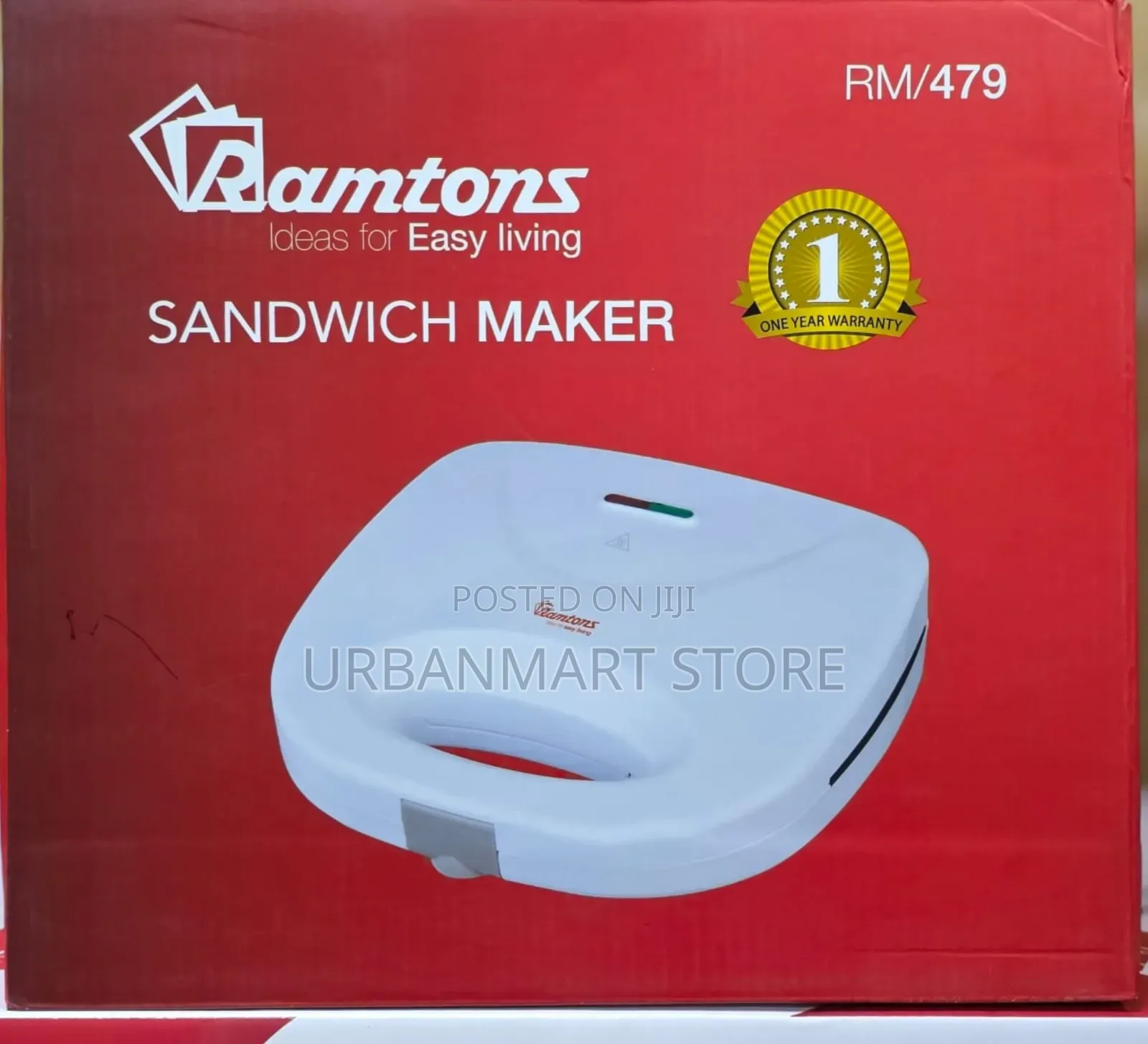 Ramtons 2 Slice Sandwich Maker