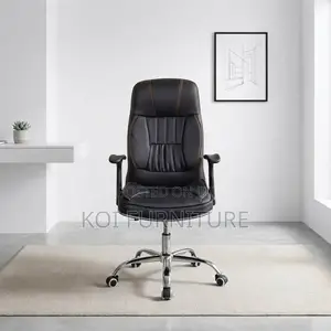 Office Chairs; Reclining Leather Desk Chair