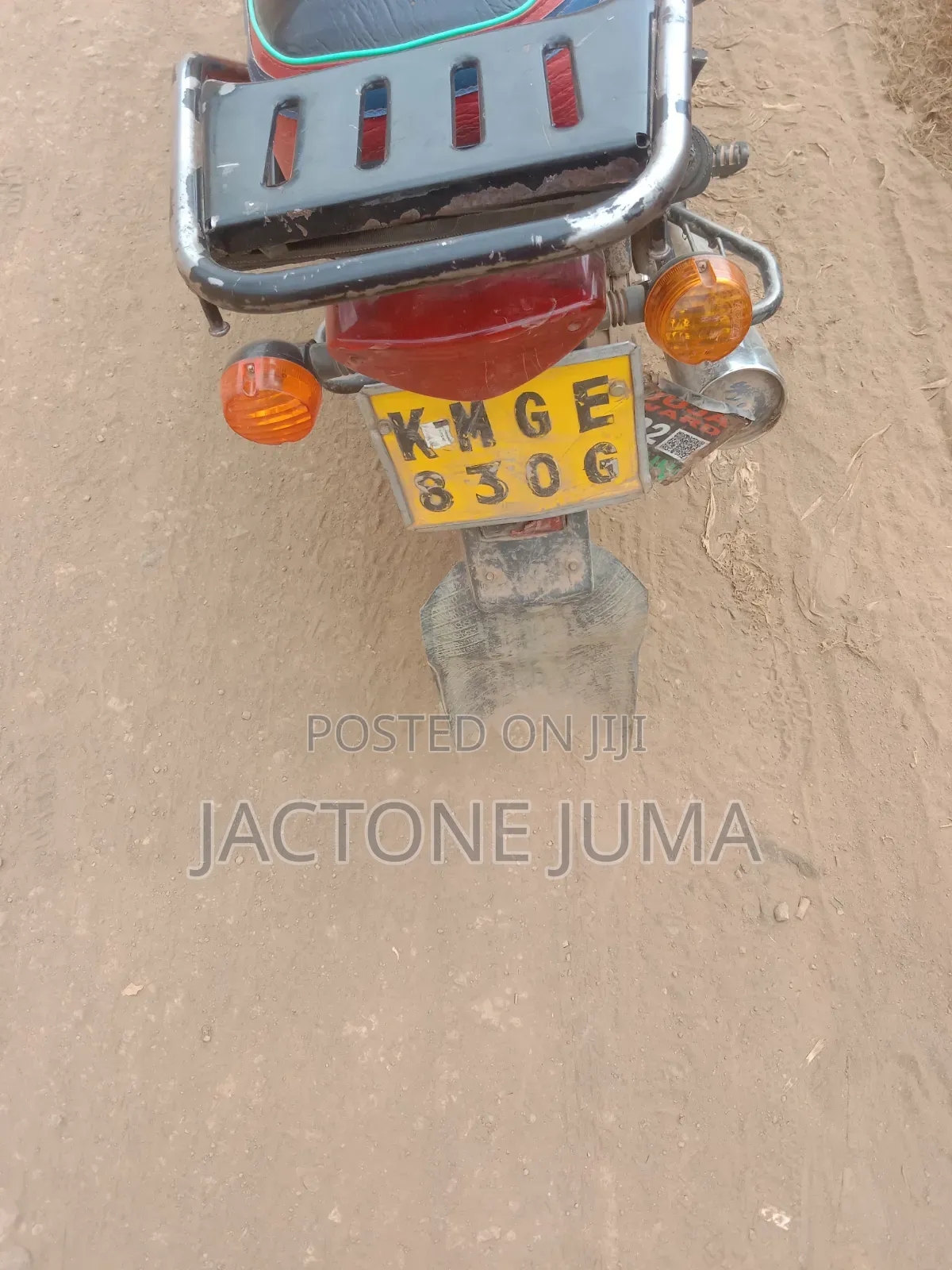 Bajaj Boxer BM100ES 2023 Red