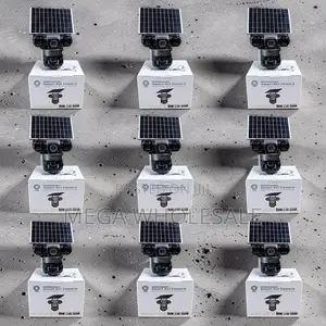 Security AI Tracking 20MP Ultra HD 4G PTZ Triple Lens Solar Camera