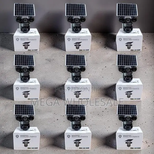 V380 Pro Smart View 20MP Ultra HD 4G PTZ Triple Lens Solar Camera