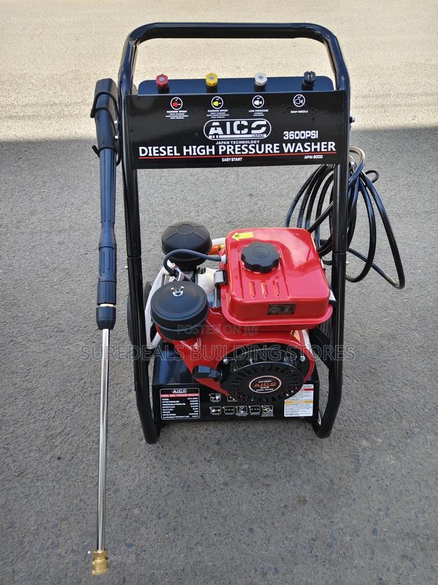Aico 3600 PSI Diesel High Pressure Washer