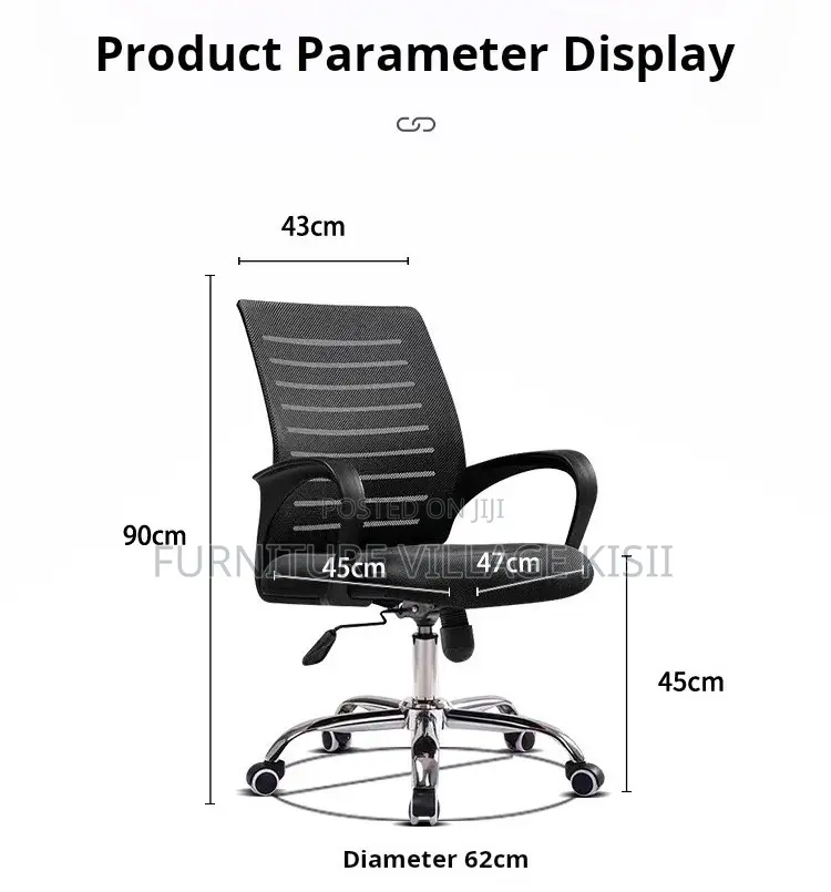 Office Furniture; Mid Back Mesh Chair