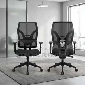 Office Chair Ergonomic Mesh With Adjustable Arms