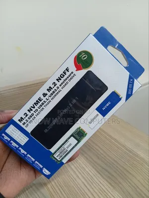 M.2 NVMe, M.2 NGFF 2 in 1 SSD Enclosure