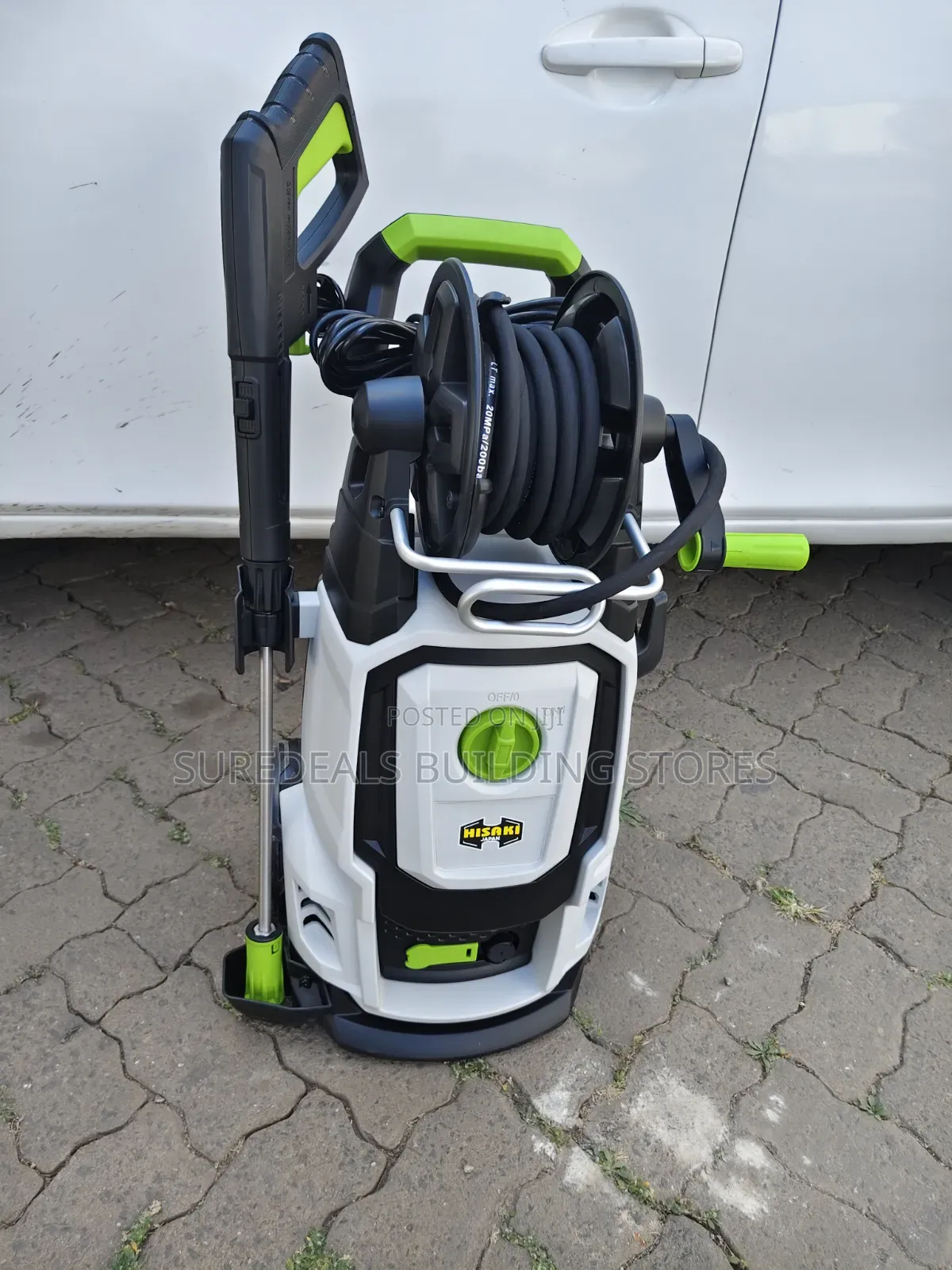 Hisaki Japan Electric High-Pressure Washer.
