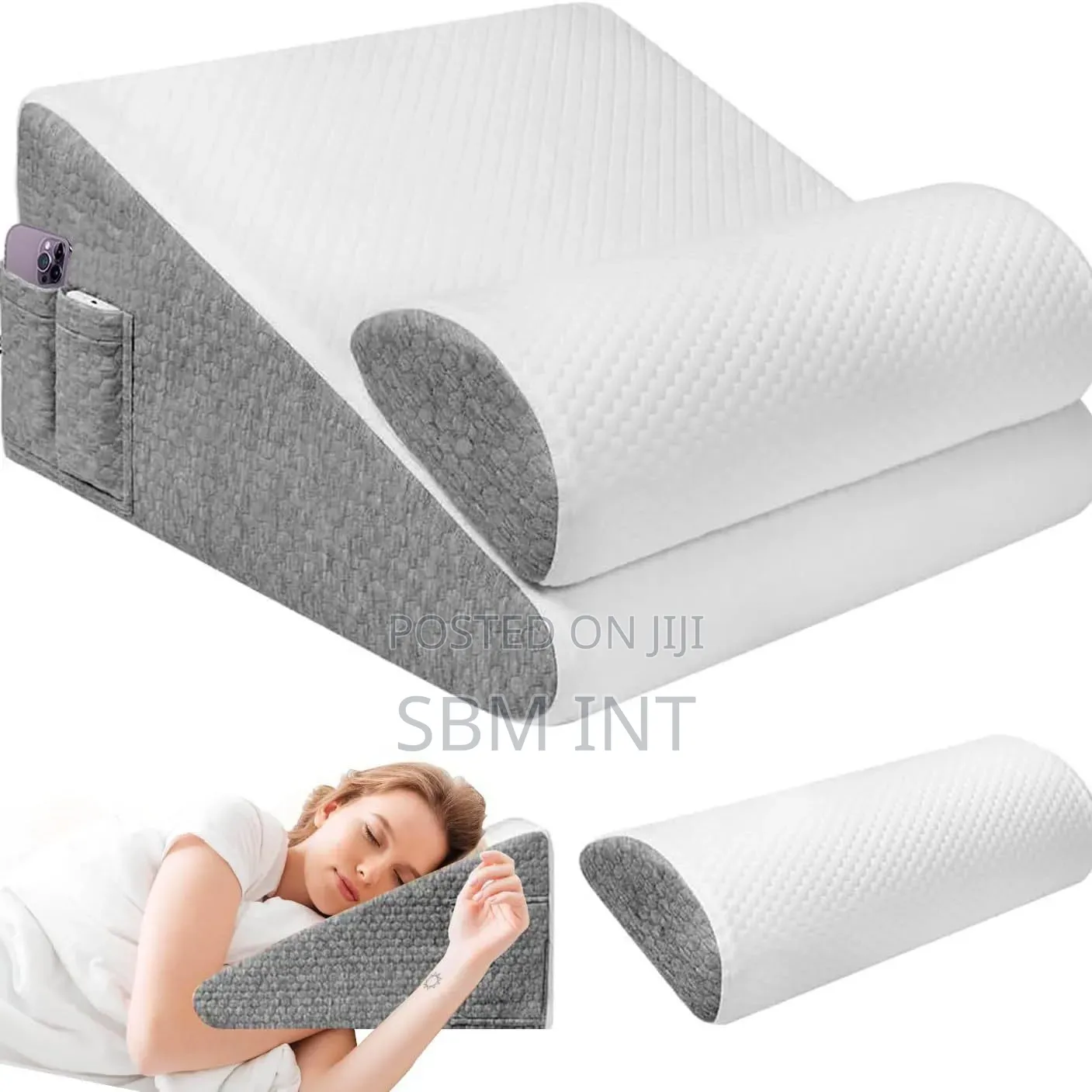 Reclining Turn Over Pillow High Density