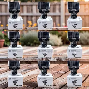 Night Vision Smart 20MP Ultra HD 4G PTZ Triple Lens Solar Camera