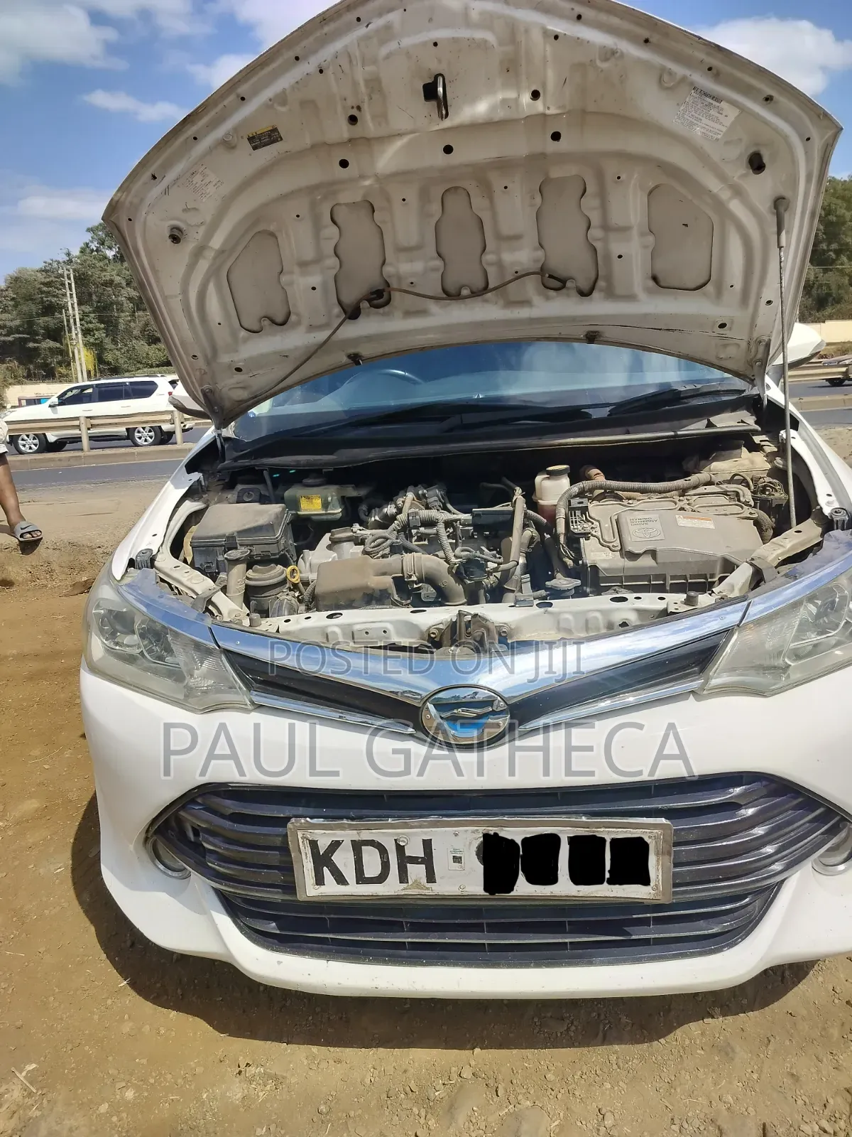 Toyota Corolla Fielder 2015 White
