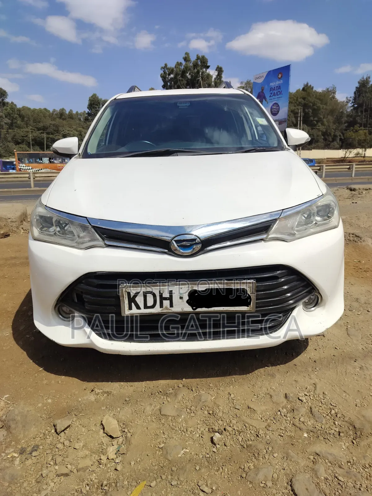 Toyota Corolla Fielder 2015 White