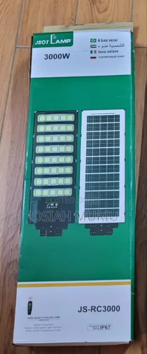 3000w High Brightness Solar Streetlight