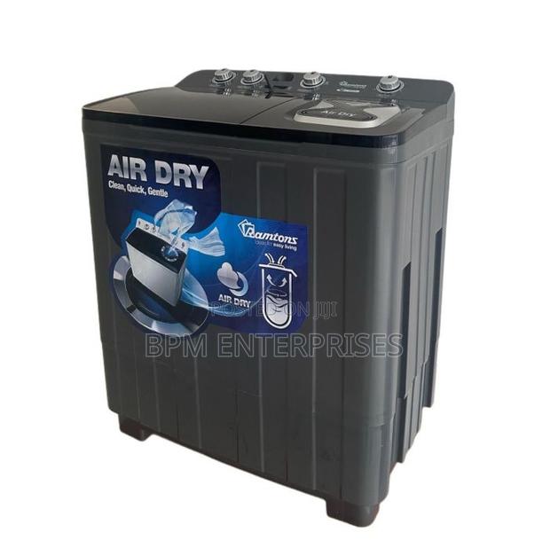 Ramtons 10kg Twin Tub Semi-Automatic Washing Machine (RW/215)