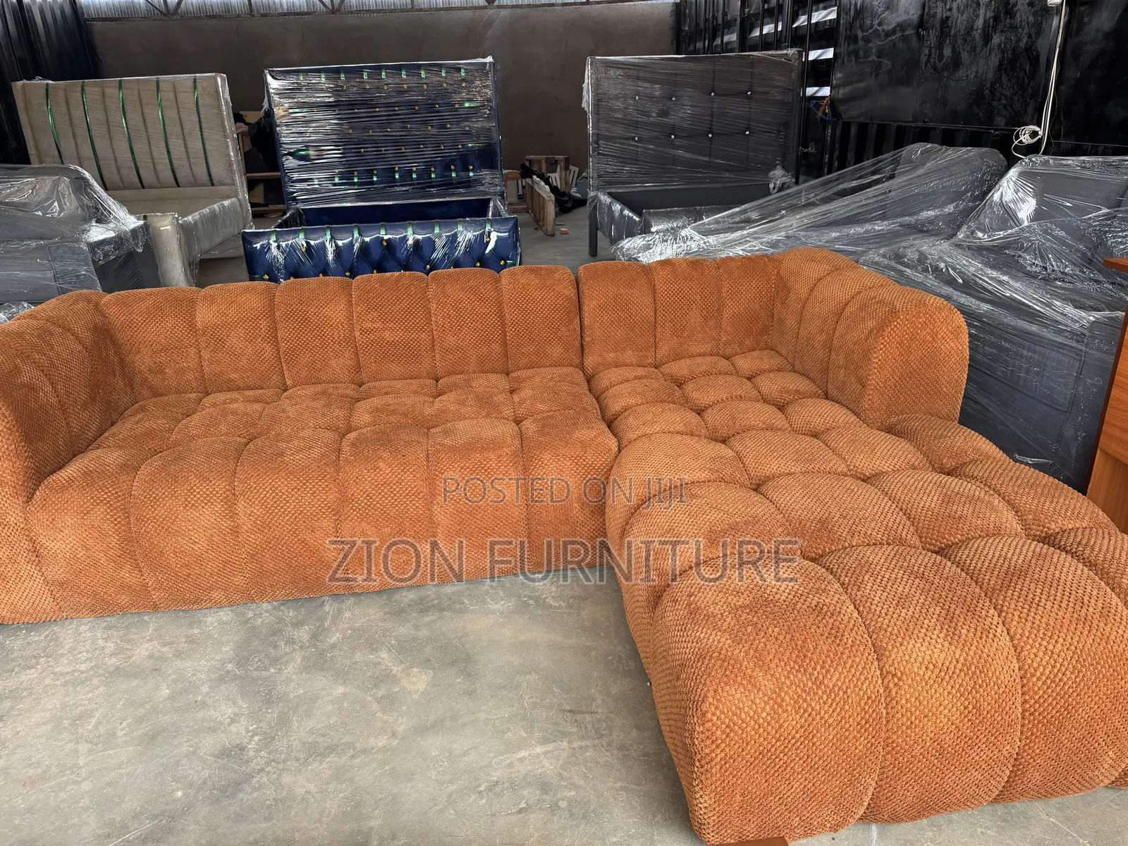 Bubble L Shape Sofaset 6 Seater