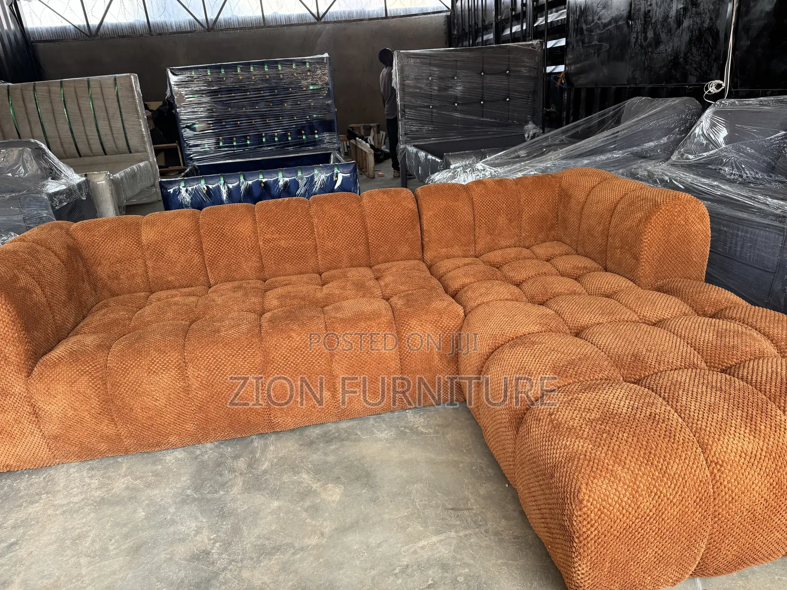 Bubble L Shape Sofaset 6 Seater