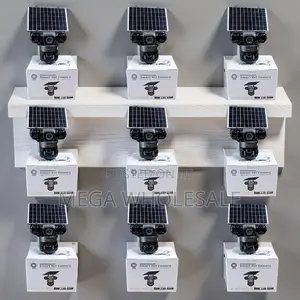 Night Vision Smart 20MP Ultra HD 4G PTZ Triple Lens Solar Camera