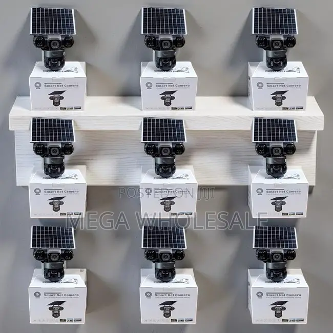 Night Vision Smart 20MP Ultra HD 4G PTZ Triple Lens Solar Camera