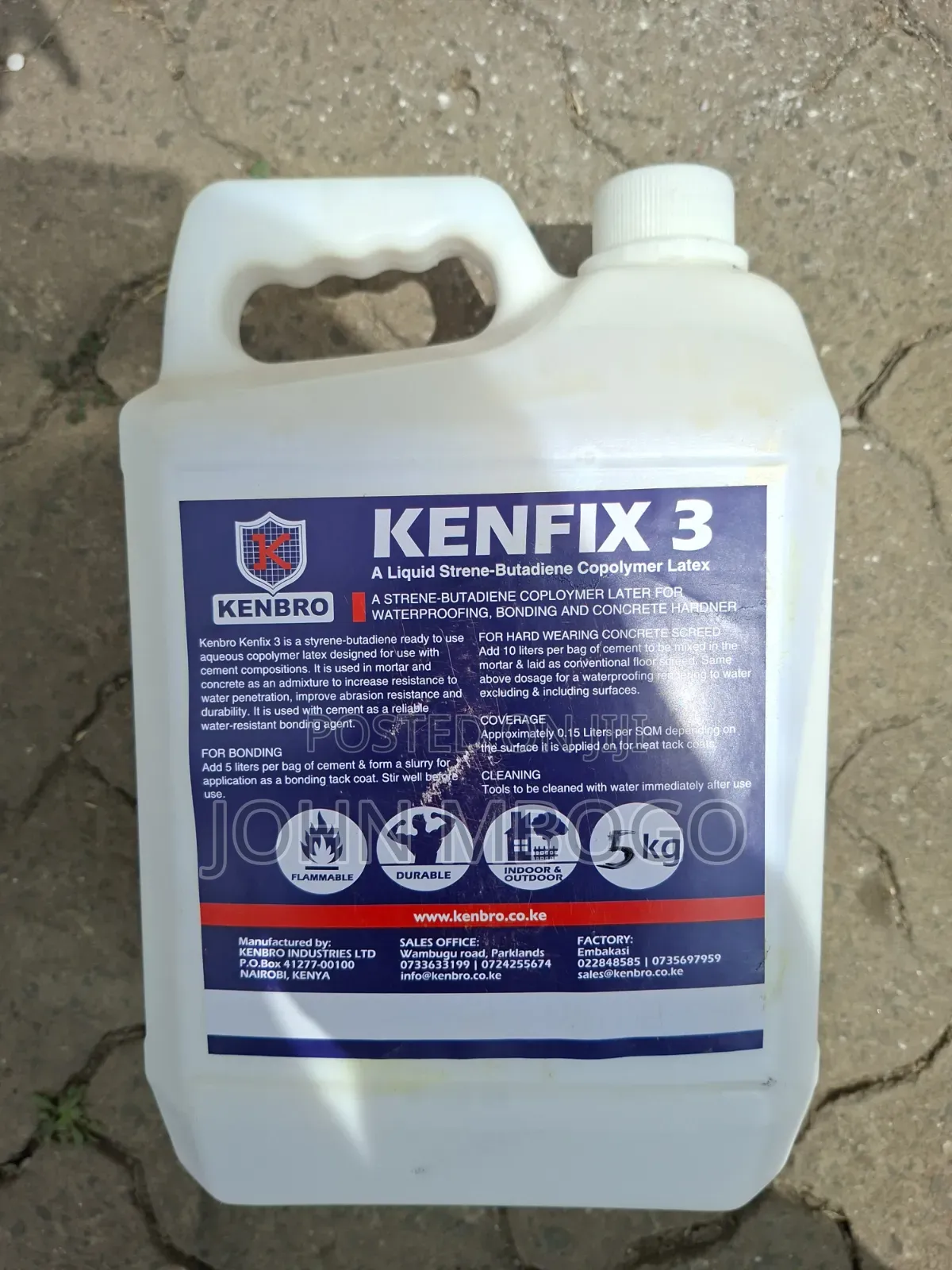 Kenfix 3 Bonding Agent - 5L