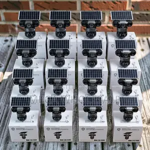 Auto Human Tracking 20MP Ultra HD 4G PTZ Triple Lens Solar Camera