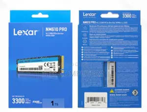 Lexar LNM610 PRO SSD NVME 1 TB M.2 2280 PCIe Gen 3x4 Read Upto 3300MB
