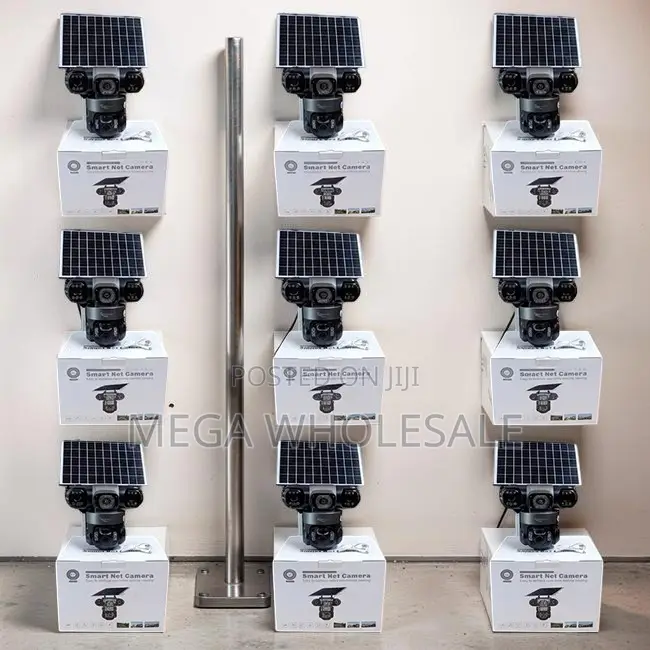 Ip66 Rated 20MP Ultra HD 4G PTZ Triple Lens Solar Camera