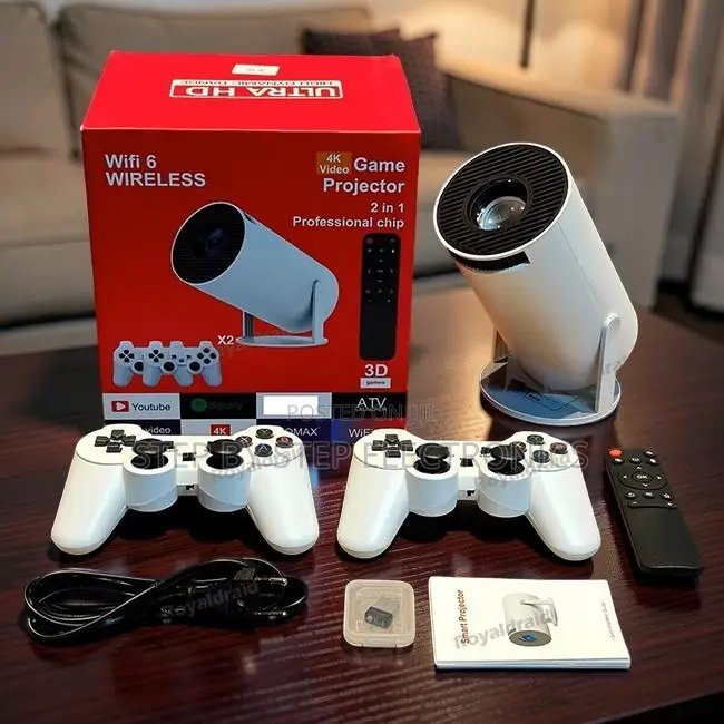 Professional HY300 Pro+ 2 in 1 3D Game Gaming Android Projector