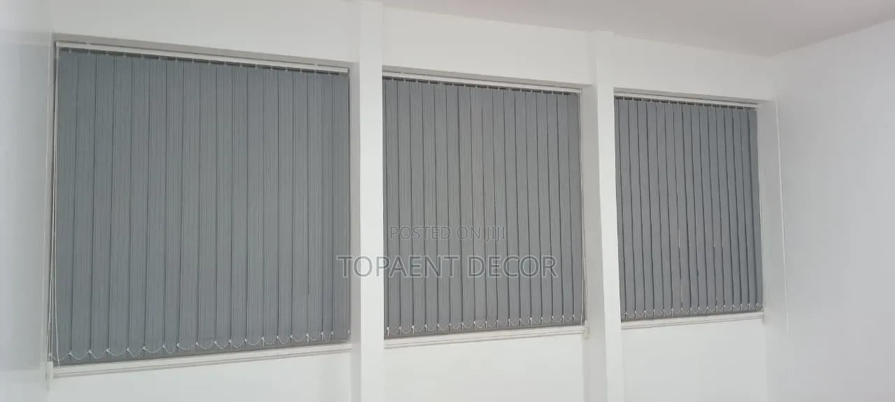 Multiple Window Office Blinds