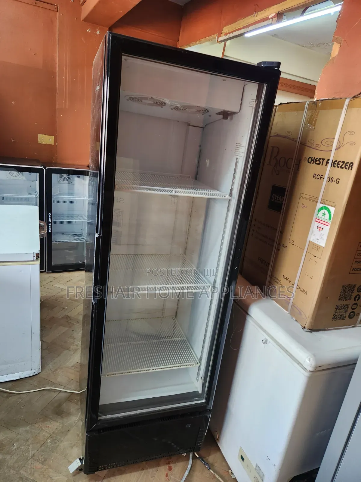 400litres Mirror Display Fridge
